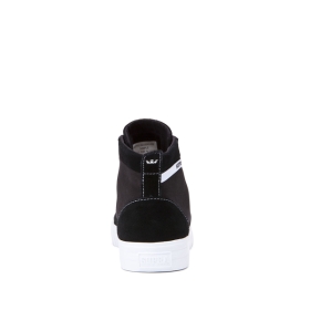 Mens Supra High Top Shoes STACKS MID Black/white | AU-41578